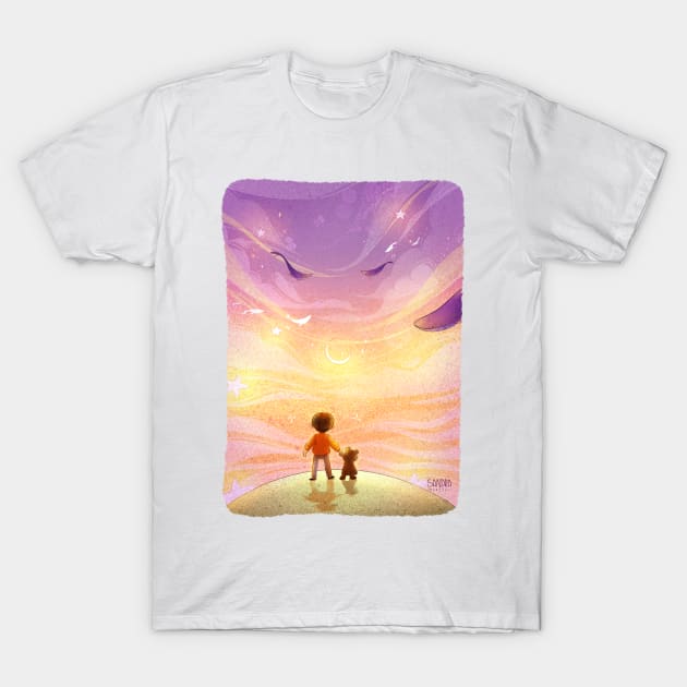 Sky T-Shirt by Four Seasons Fox